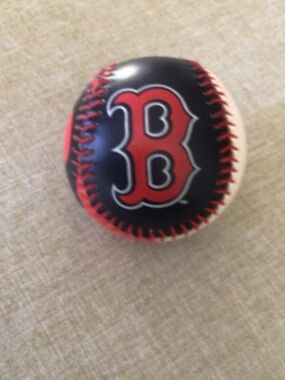 Boston Red Sox Black and Red Soft Toss Baseball